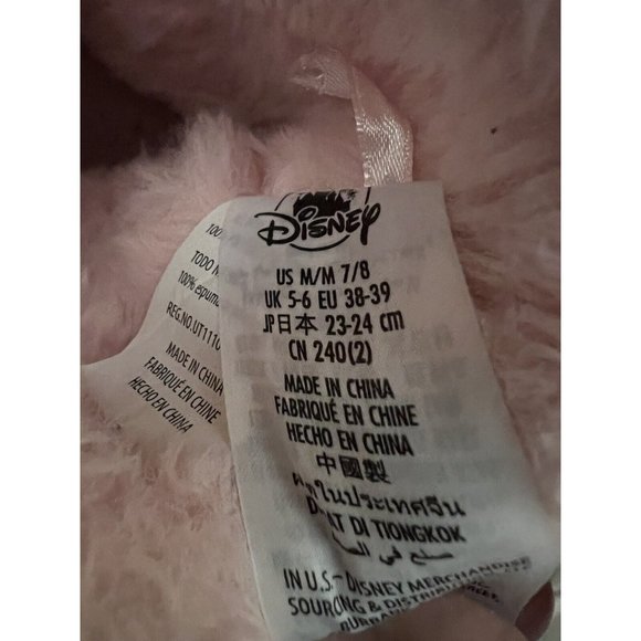 Disney - Minnie Mouse Boot Slippers - Medium Size 7/8 - Picture 10 of 15